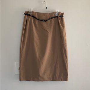 Tan pencil skirt from Express. Never worn.